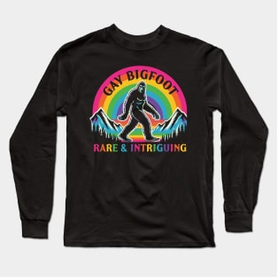 Gay Bigfoot - Rare & Intriguing Long Sleeve T-Shirt